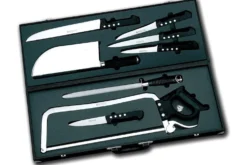 Malette de 8 couteaux professionnels pour bouchers BARGOIN Manche ABS