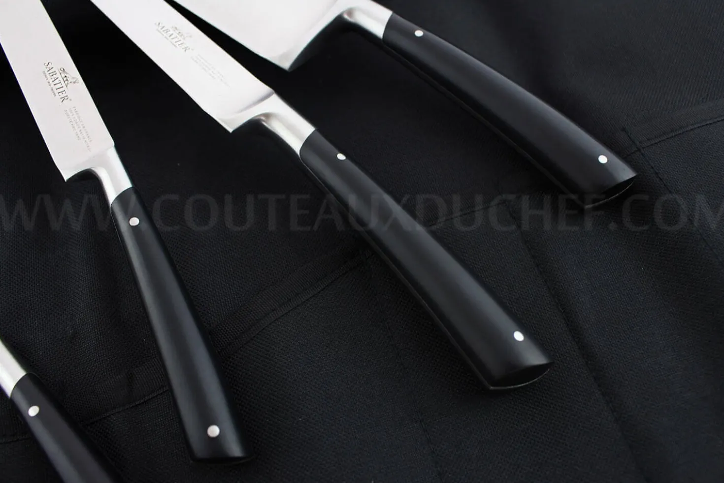 Malette de 5 couteaux Sabatier Edonist forgés fabrication française