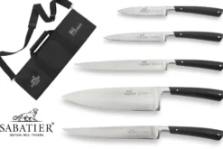 Malette de 5 couteaux Sabatier Edonist forgés fabrication française