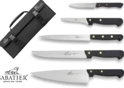 Malette de 5 couteaux Sabatier Cuisine d'Aujourd'hui fabriqués en France