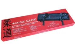 Malette Sabatier International 3 couteaux de cuisine style japonais manche Zebrano