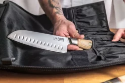 Mallette 4 couteaux de cuisine Fukito Pakka San Mai