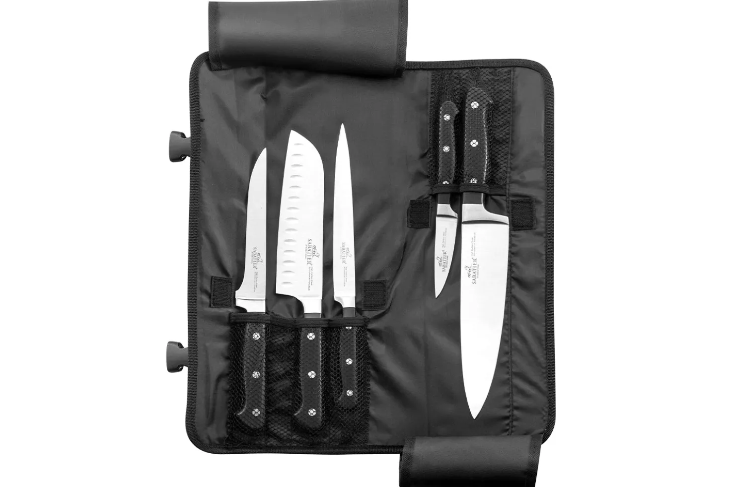 Mallette 5 couteaux professionnels SABATIER International