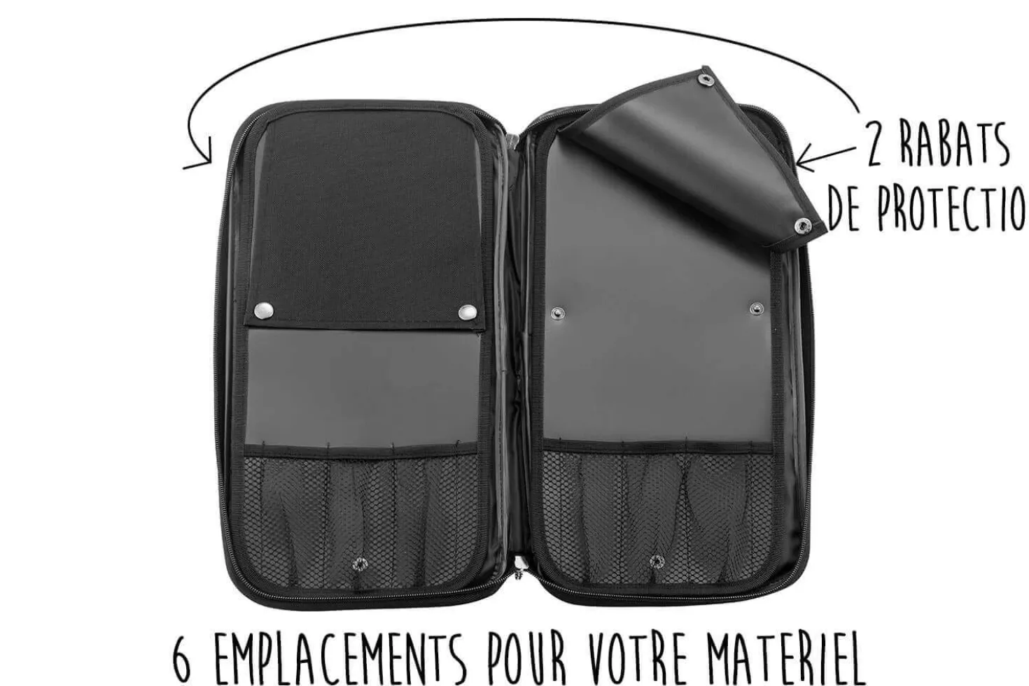 Mallette cuisine Sabatier Brocéliande 5 couteaux fabrication française + 1 fusil