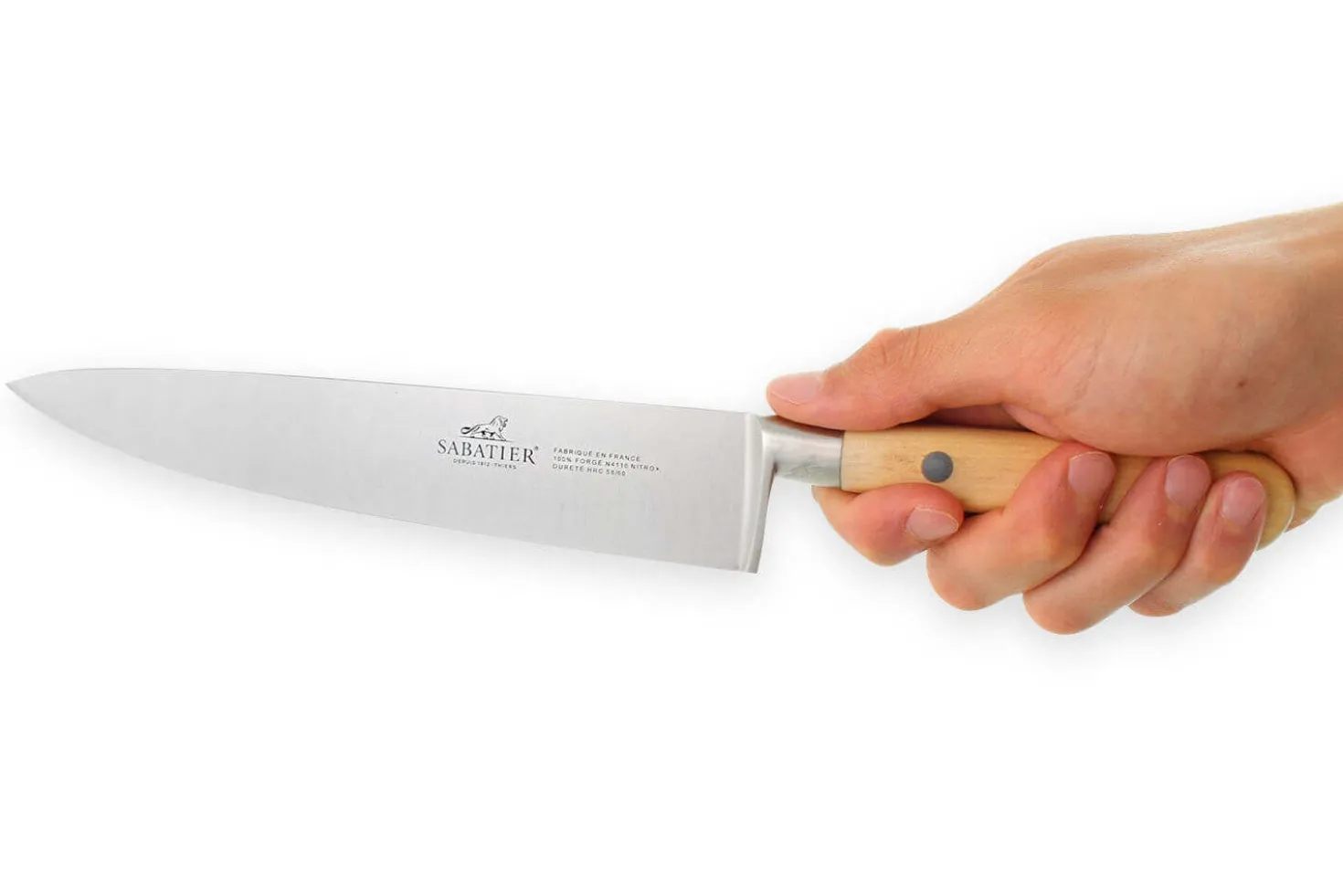 Mallette cuisine Sabatier Brocéliande 5 couteaux fabrication française + 1 fusil