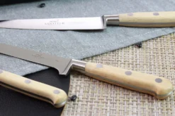 Mallette cuisine Sabatier Brocéliande 5 couteaux fabrication française + 1 fusil