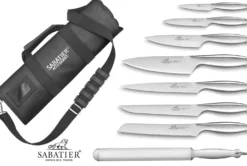 Mallette cuisinier Sabatier Fuso Nitro+ 7 couteaux fabrication française + 1 fusil