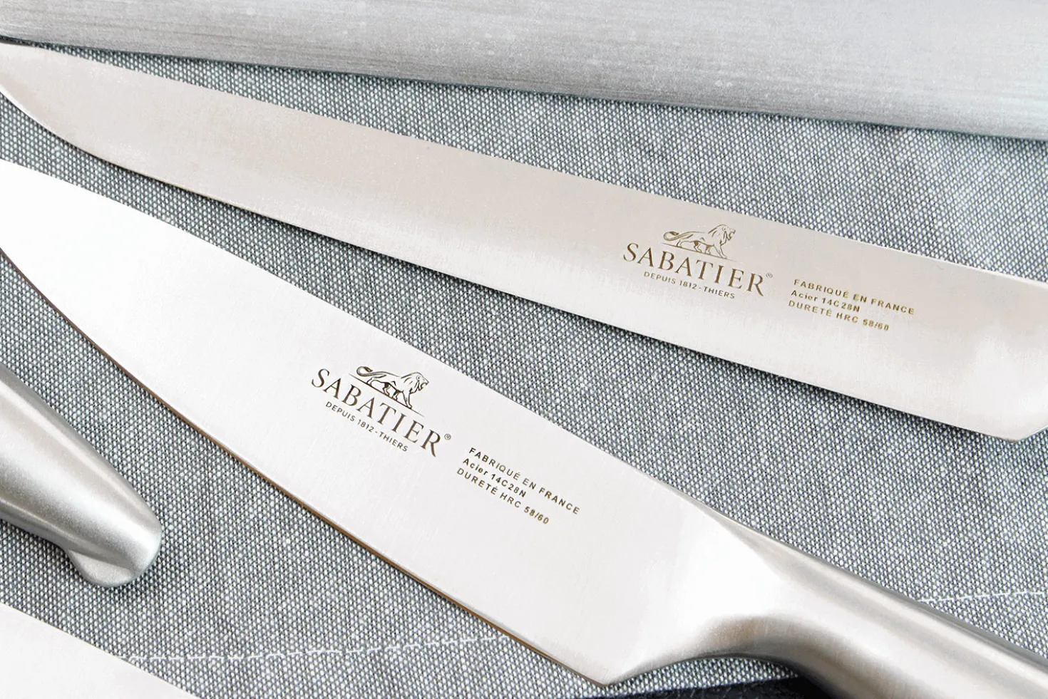 Mallette cuisinier Sabatier Fuso Nitro+ 7 couteaux fabrication française + 1 fusil