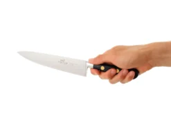 Mallette cuisinier Sabatier Edonist 6 couteaux fabrication française + 1 fourchette + 1 fusil