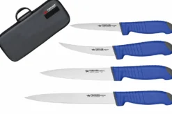 Mallette de boucher 4 couteaux FISCHER acier sandvik SWE-STEEL