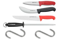 Mallette de chasse Fischer 6 couteaux et accessoires