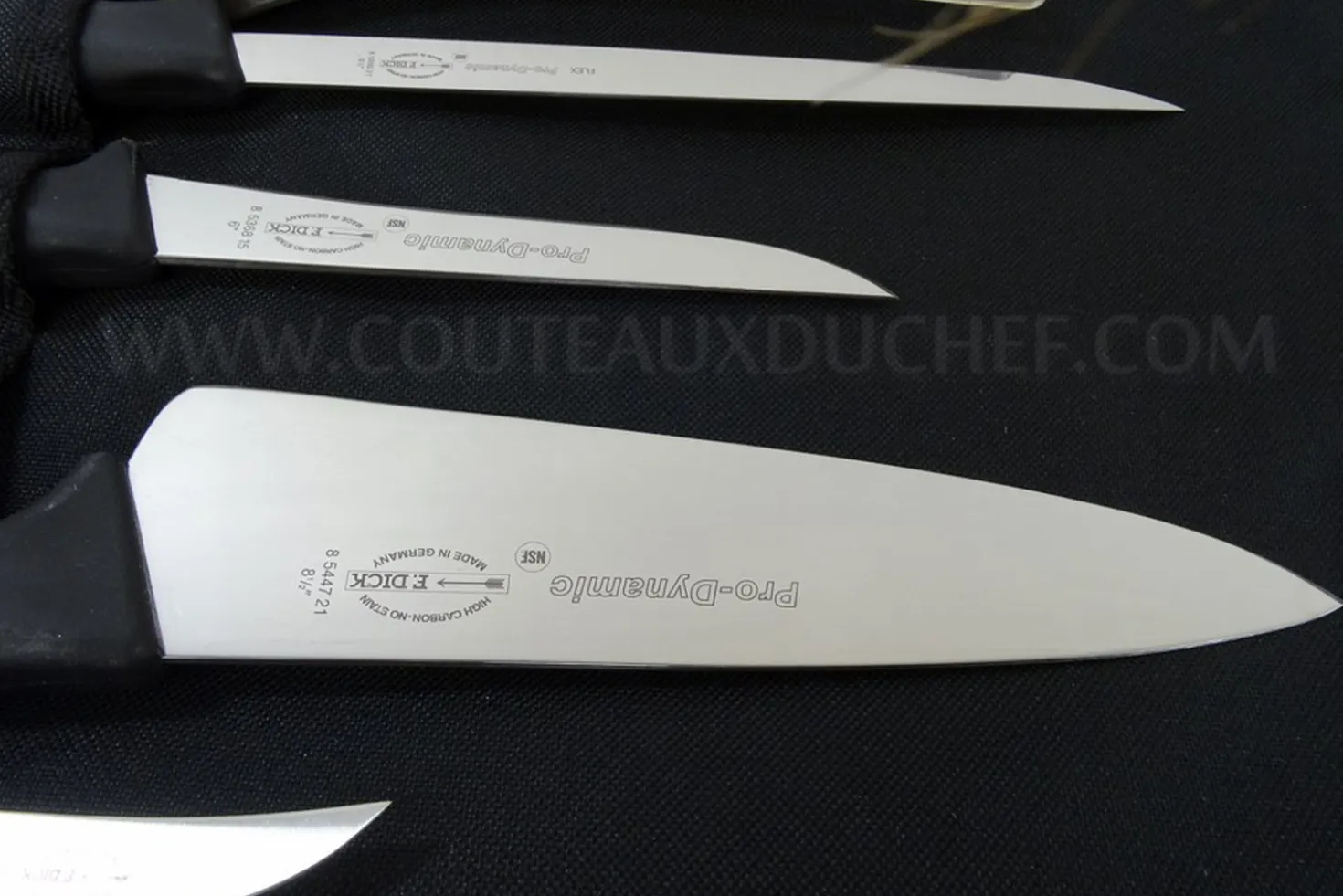 Mallette de chef DICK 8 pièces PRO DYNAMIC