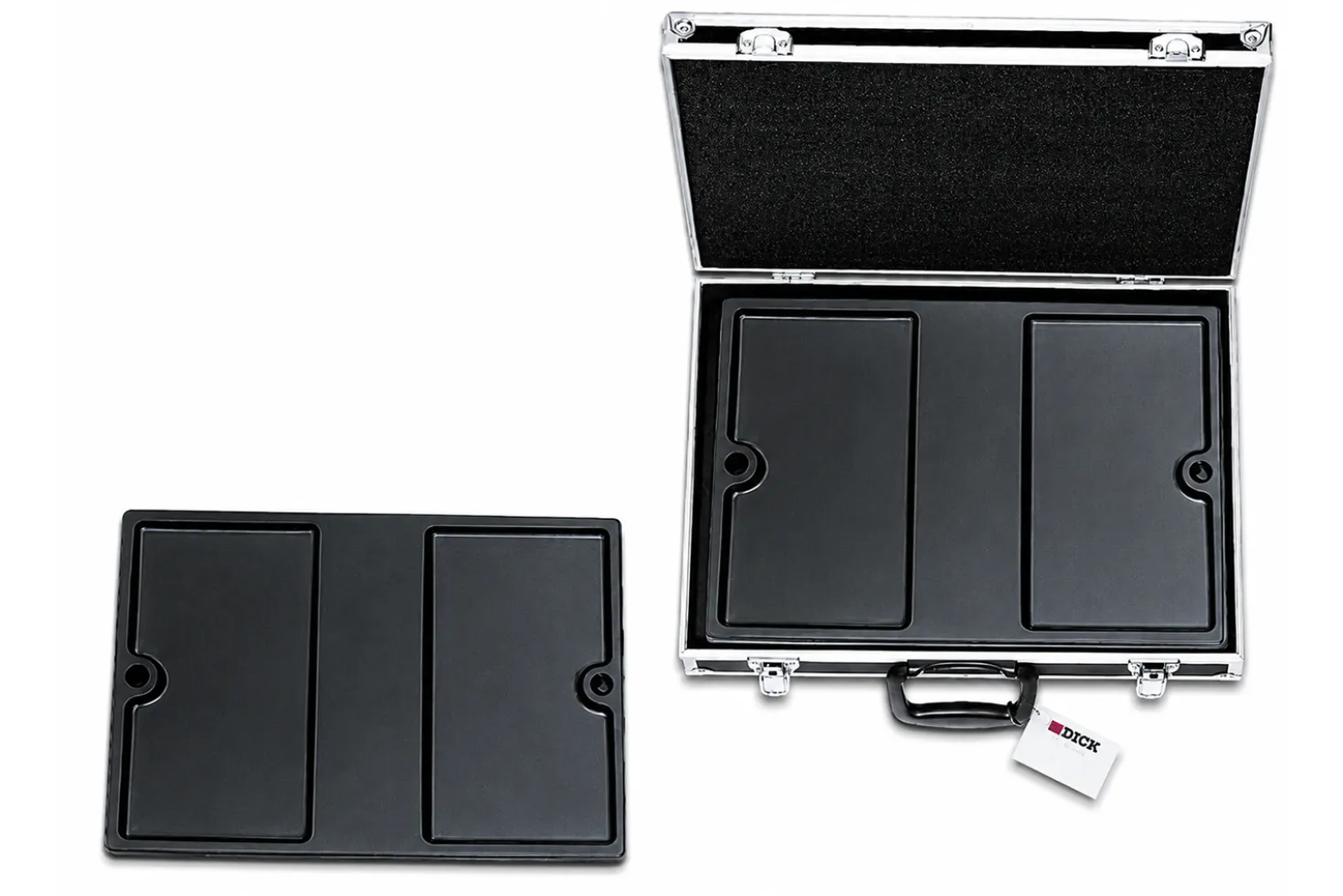 Mallette de chef magnétique vide DICK renforcement acier 49x36x11cm