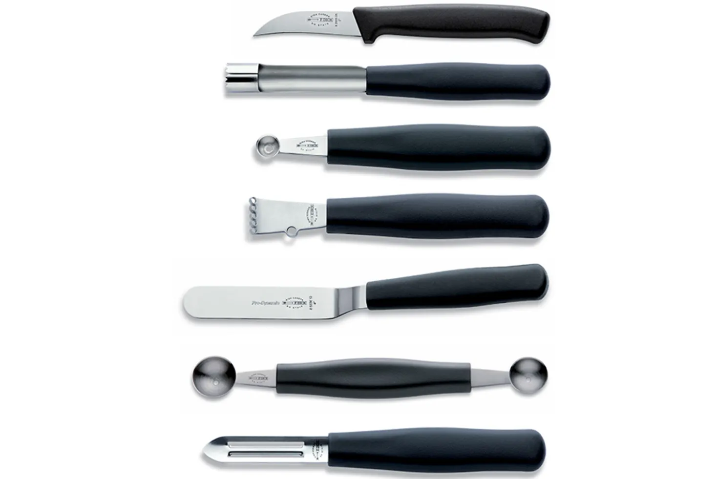 Mallette de chef 7 ustensiles professionnels DICK acier inox