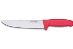 Mallette de 4 couteaux de boucher Fischer Bargoin manche rouge