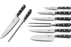 Mallette extra plate 8 couteaux et accessoires Sabatier Trompette Origin