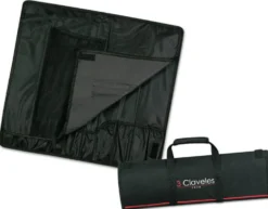 Mallette pour 10 couteaux + poches accessoires 3 Claveles