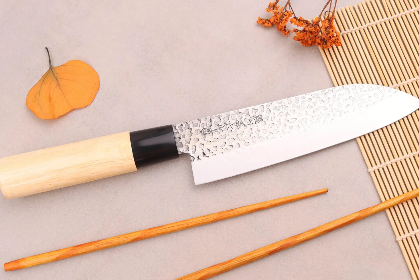 Mallette Satake Cutlery Tsuchime 3 couteaux japonais