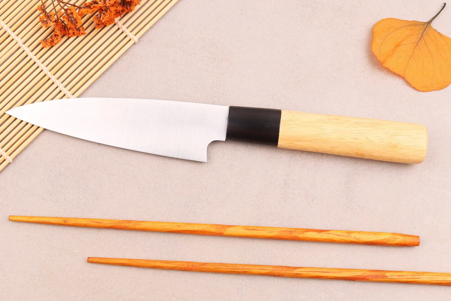 Mallette Satake Cutlery Tsuchime 3 couteaux japonais