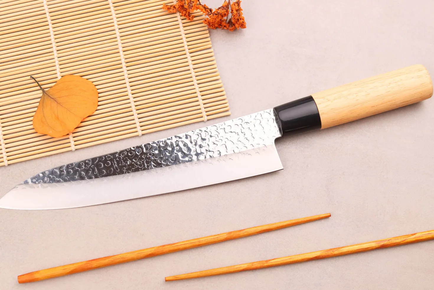 Mallette Satake Cutlery Tsuchime 3 couteaux japonais