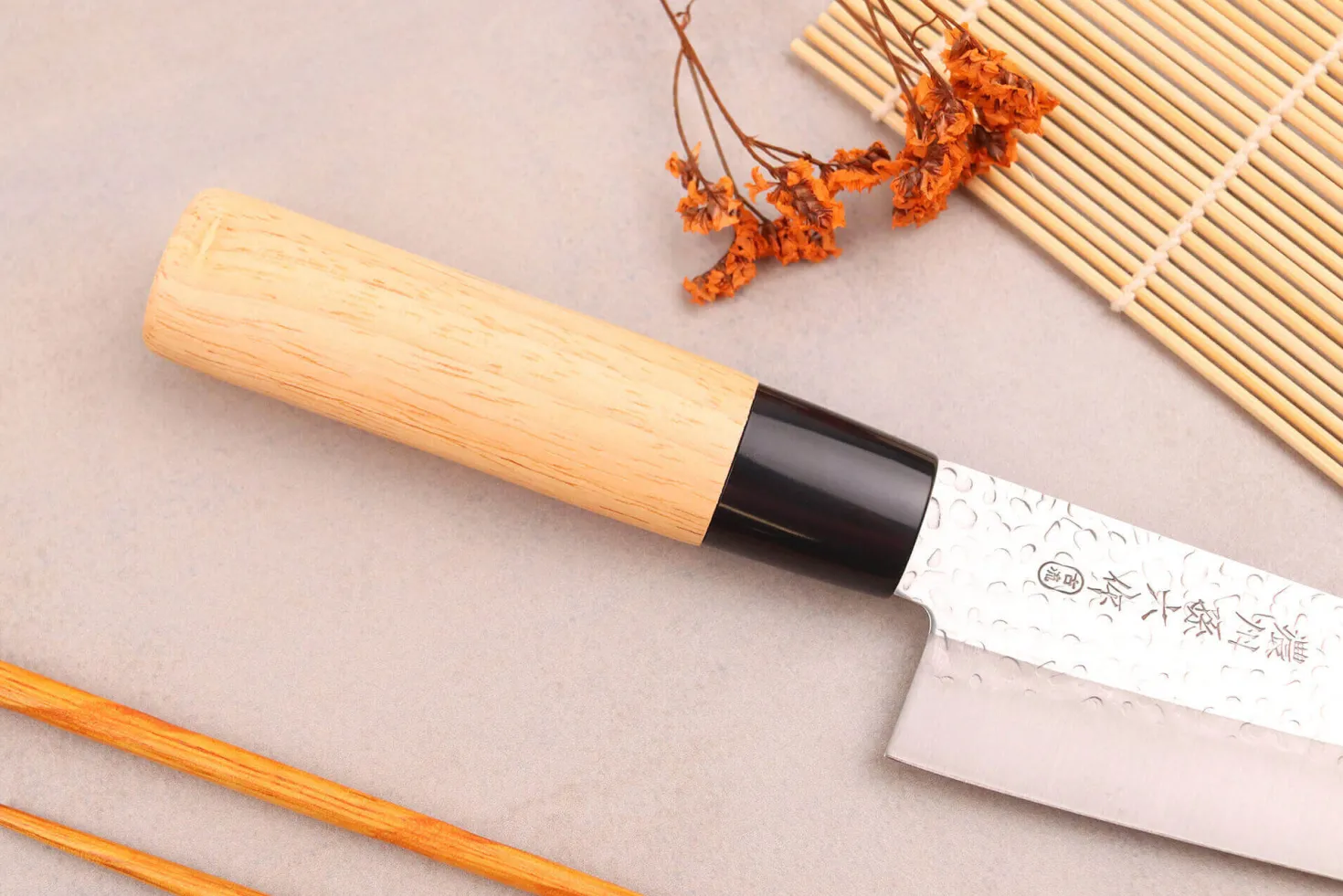 Mallette Satake Cutlery Tsuchime 3 couteaux japonais