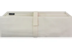 Mallette traditionnelle Wusaki en toile de coton beige pour 5 couteaux