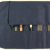 Mallette traditionnelle Wusaki en toile bleue pour 6 couteaux