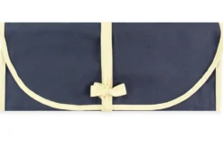 Mallette traditionnelle Wusaki en toile bleue pour 6 couteaux