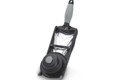 Mandoline De Buyer Kobra noire avec poussoir