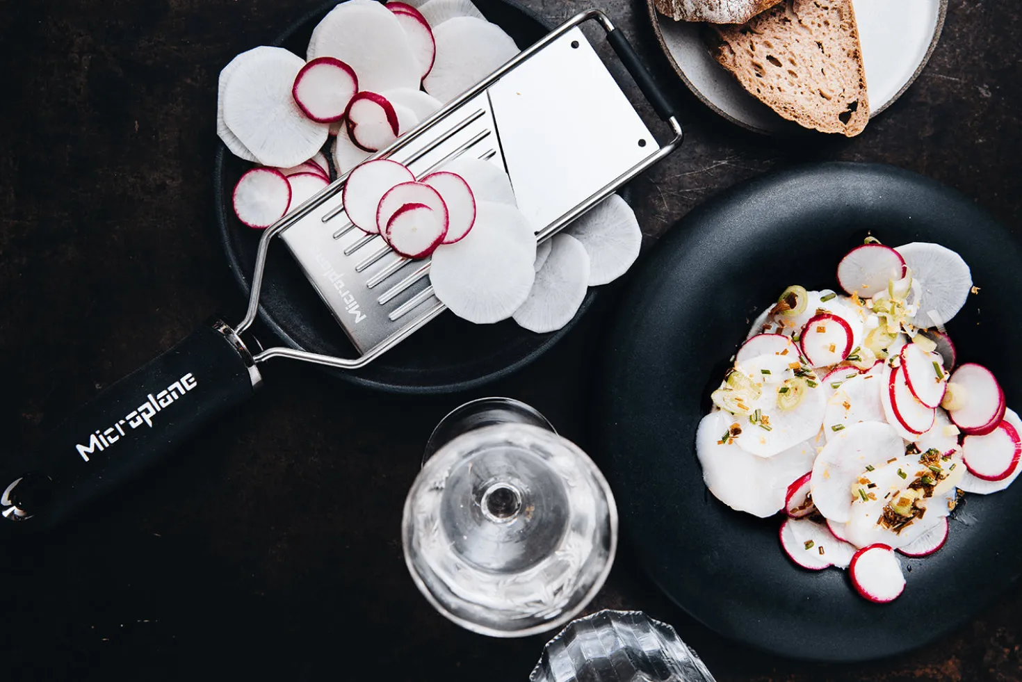 Mandoline Microplane Gourmet manche noir