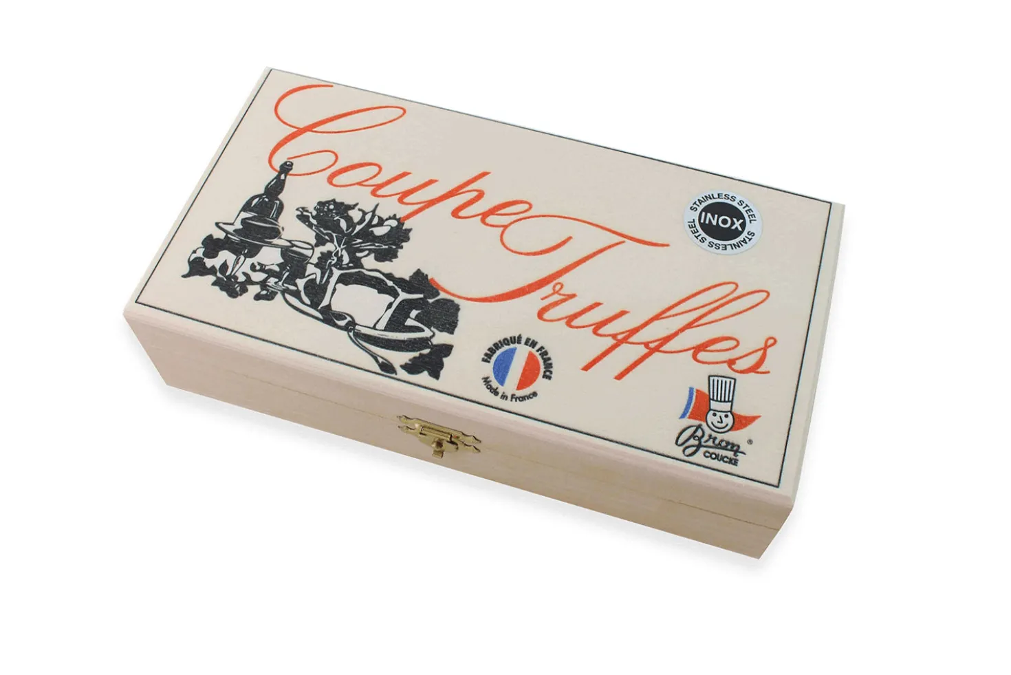 Mandoline à truffe professionnelle Bron Coucke acier inox massif