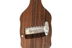 Mandoline à truffes Ambrogio Sanelli lame crantée en inox et manche en ovangkol