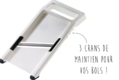 Mandoline Westmark Famos blanche lame à double tranchant