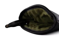 Manique Alaskan Maker Defender noir et vert en cuir