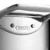 Marmite Cristel Castel'Pro en acier inoxydable 18/10 3 ply + couvercle tout inox