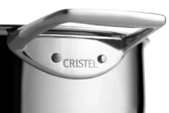 Marmite Cristel Castel'Pro en acier inoxydable 18/10 3 ply + couvercle tout inox