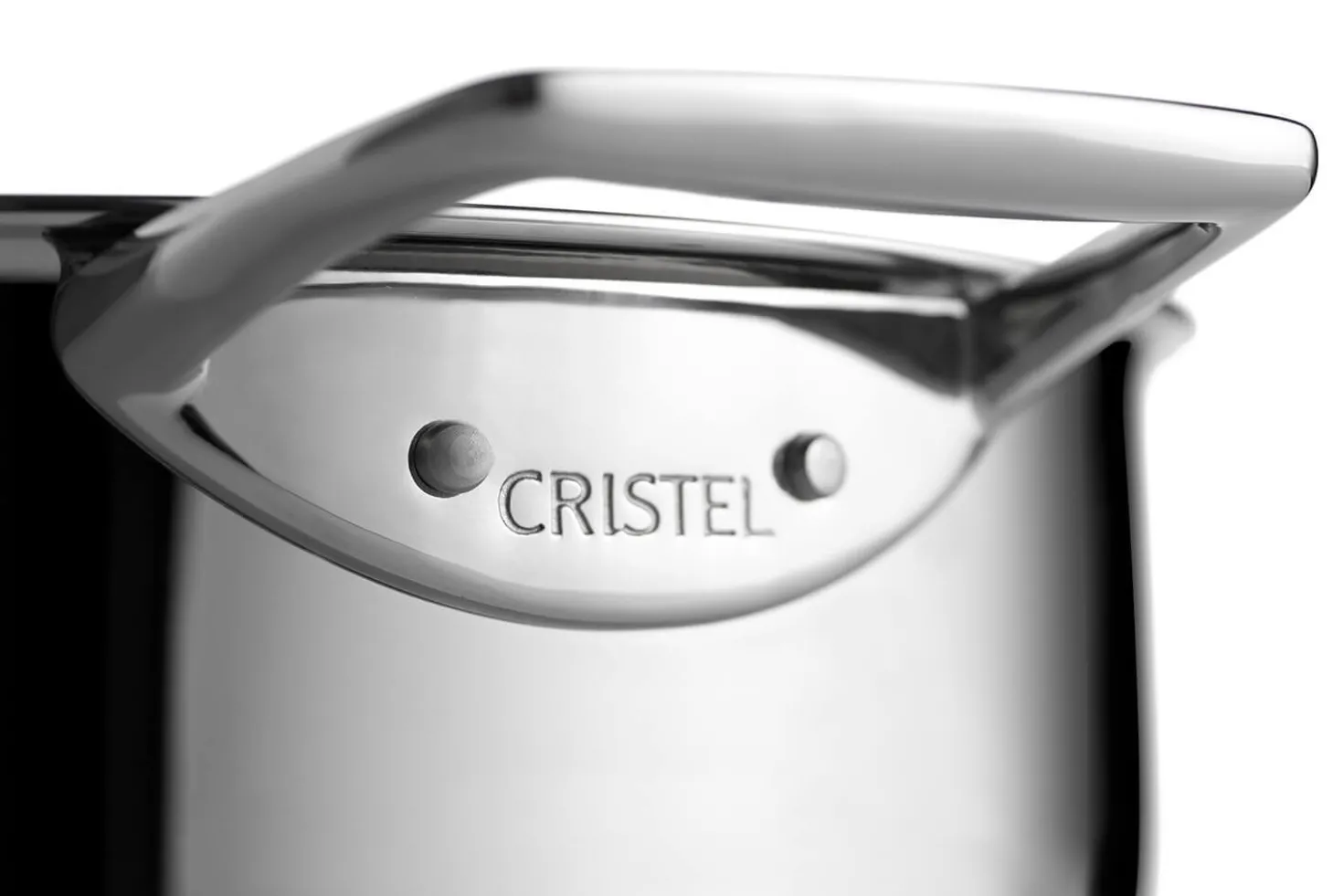 Marmite Cristel Castel'Pro en acier inoxydable 18/10 3 ply + couvercle tout inox