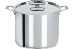 Marmite Cristel Castel'Pro en acier inoxydable 18/10 3 ply + couvercle tout inox