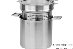 Marmite Cristel Strate Amovible en acier inox 18/10