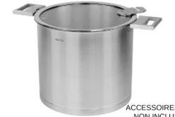 Marmite Cristel Strate Amovible en acier inox 18/10