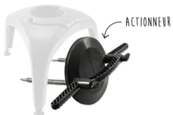 Matfer Prep Chef Actionneur sans support et accessoires