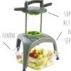 Matfer Prep Chef Coupe 8 quartiers pomme + étrogneur