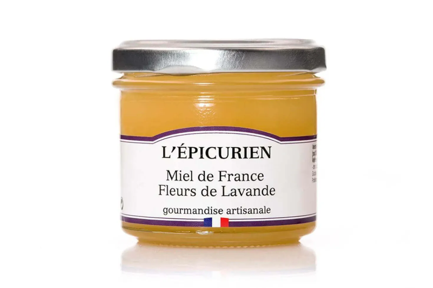 Miel de fleurs de lavande artisanal L'Epicurien fabriqué en France 150g