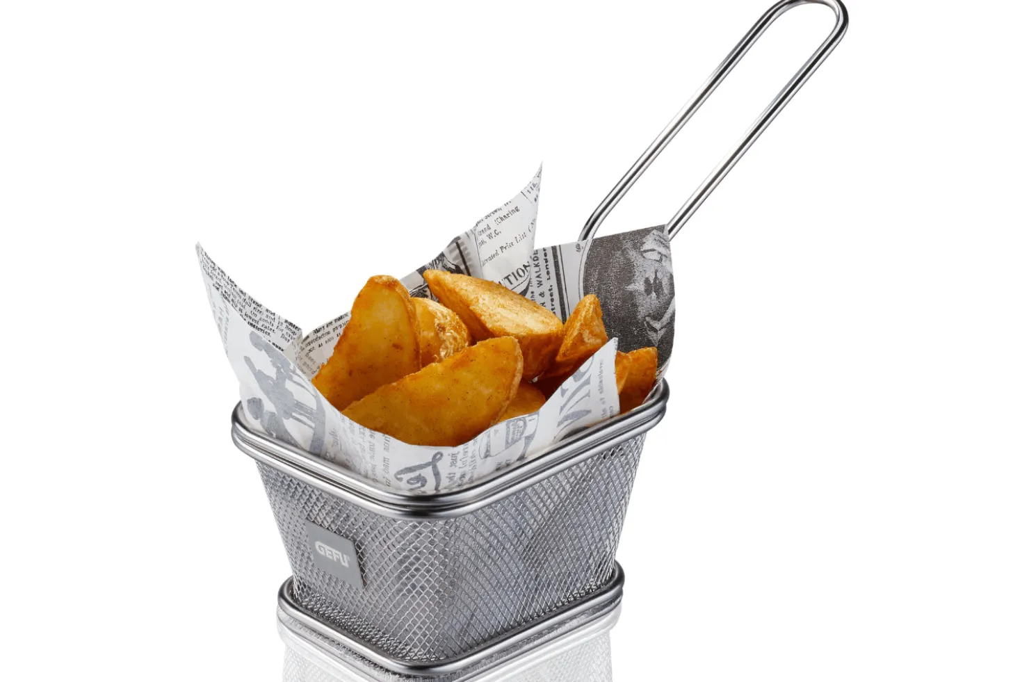Mini-panier de service Gefu pour barbecue en inox