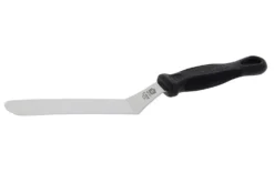 Mini spatule coudée inox De Buyer FKOfficium lame arrondie