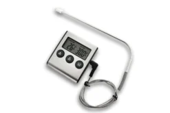 Minuteur et Thermomètre digital de four Alla France avec sonde inox