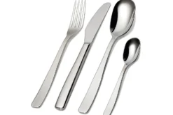 Ménagère 24 couverts Alessi Knifeforkspoon acier inox 18/10 design par Jasper Morrison