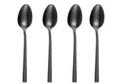 Ménagère 16 couverts de table Amefa Square en acier inoxydable 18/0 - Finition noire