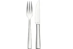 Ménagère 12 couverts à steak Rosle Élegance en acier inoxydable 18/10