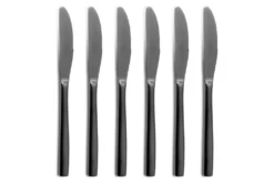 Ménagère 24 pièces Comas BCN Colors Noir acier inox 18/0